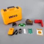 Nivela laser multi-linie 0-35m  verde  cu acumulator 1*2,0Ah 16V INGCO HLL301201 - imagine 3