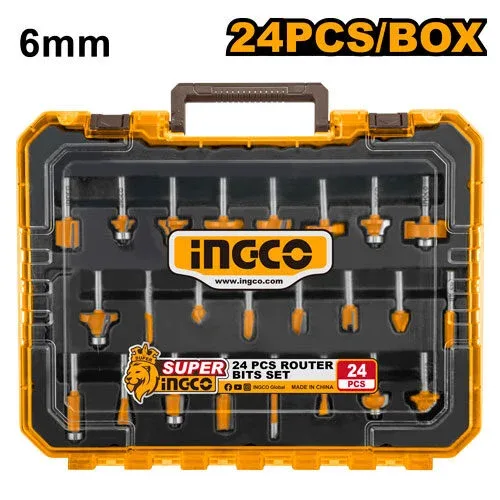 Set freze 6mm 24buc INGCO AKRT24062