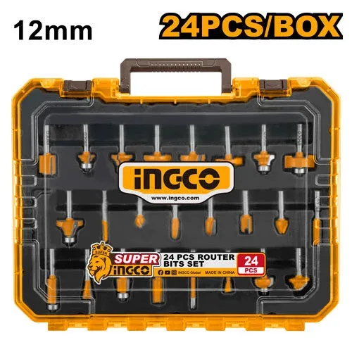 Set freze 12mm 24buc INGCO AKRT24122