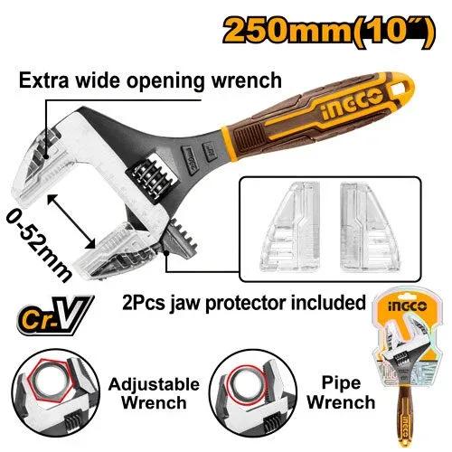 HADWG0810.jpg Cheie reglabila 250mm INGCO HADWG0810 — изображение 1
