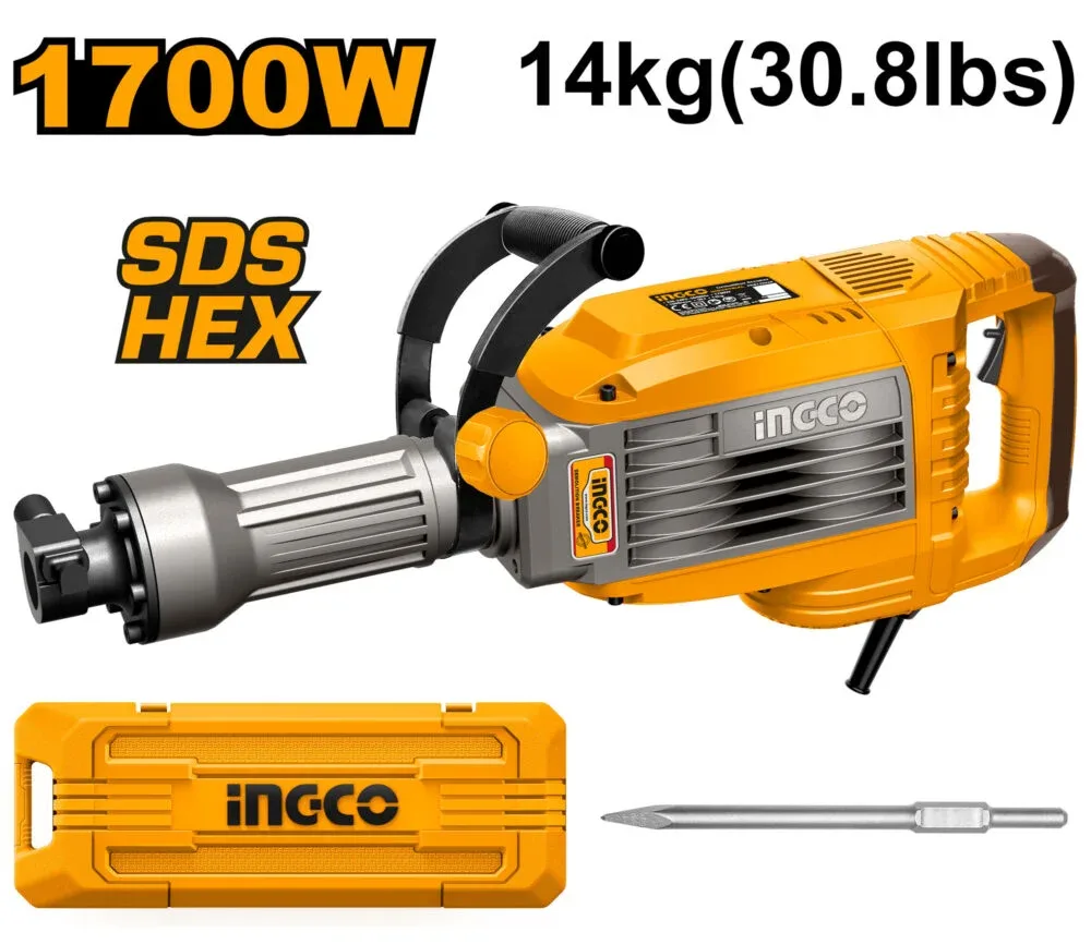Ciocan demolator INDUSTRIAL 1700W INGCO PDB170068