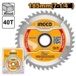 Disc pentru lemn 185x20mm 40T INGCO TSB118515