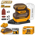 Masina de slefuit cu acumulator 20V/2*2.0Ah  INGCO CPSLI20241