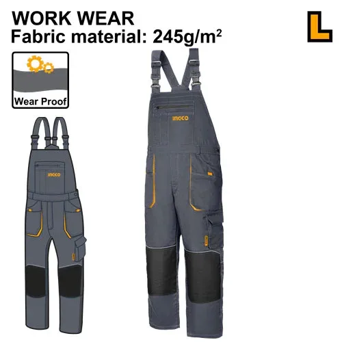 WUCT8033.L Salopetă cu pieptar INGCO WUCT8033.L - imagine 1