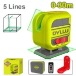 Nivela laser multi-linie 0-30m Verde DYLLU DTLE3M06