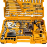 Set 172 buc + CIWLI20551 cu acumulator 20V/2*4.0Ah INGCO HKTHP41723 - imagine 3