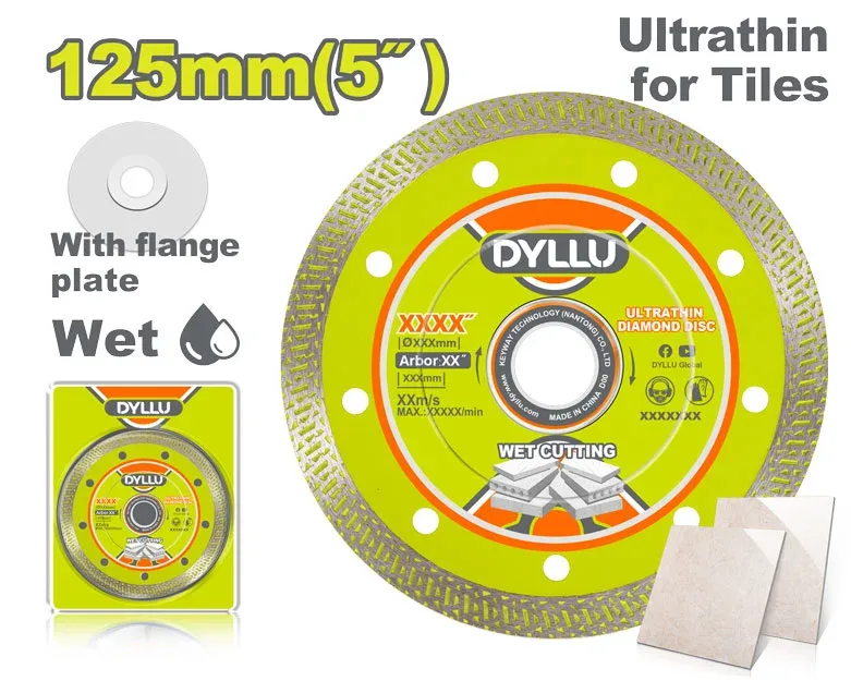 Disc diamant subțire 125mm DYLLU DTDC4K03