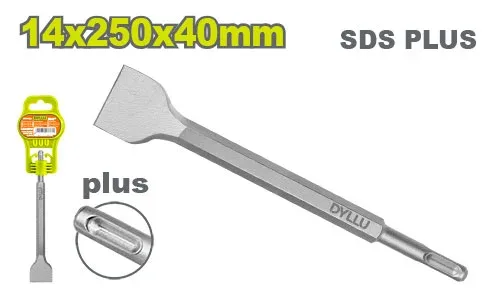 Daltă plată SDS Plus 14x40x250mm DYLLU DTGZ1203