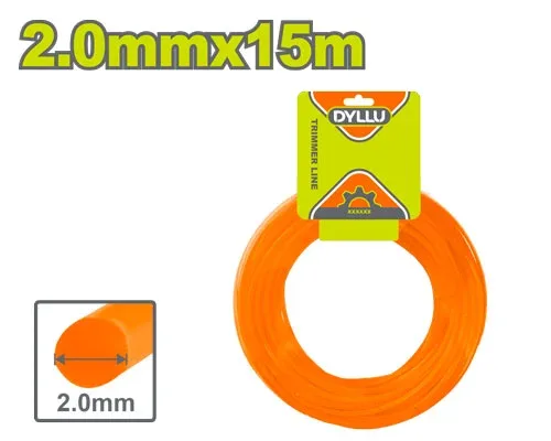 Fir nailon pentru trimmer 2.0mm 15m DYLLU DTNG1110