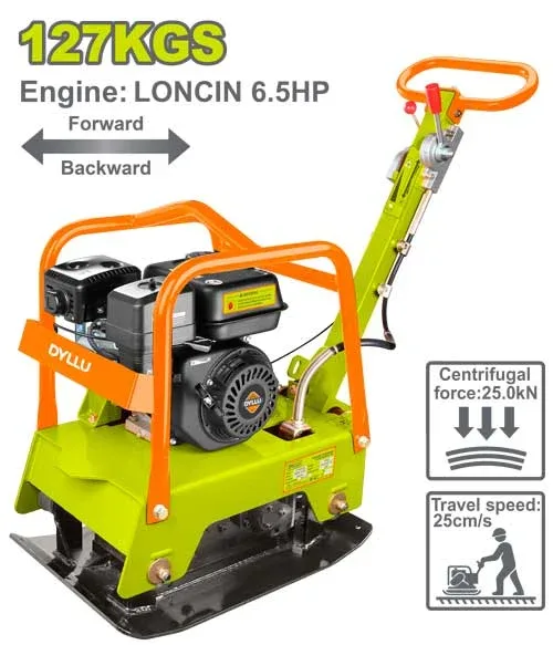 Placă compactoare pe benzină 6.5HP 127kg DYLLU DTPA2A125