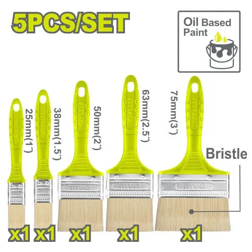 Set pensule pentru vopsit 5buc. DYLLU DTPB1952