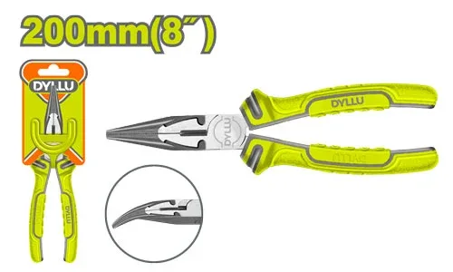DTPL4C08 Clește cu vârful curbat 200 mm DYLLU DTPL4C08 - imagine 1