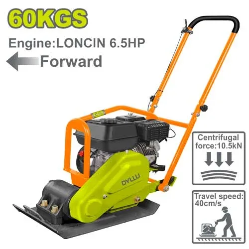 Placă compactoare pe benzină 6.5HP 60kg DYLLU DTPM2A060