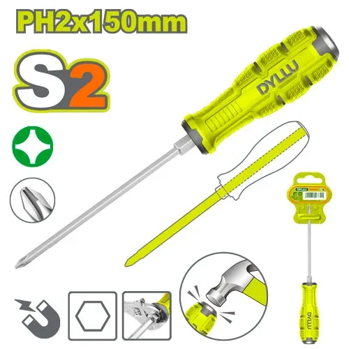 DTQJ2226 Surubelniță cruce PH2*150mm DYLLU DTQJ2226 — изображение 1