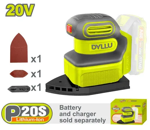 Masina de slefuit compatibila cu acumulator 20V DYLLU DTRAP5020