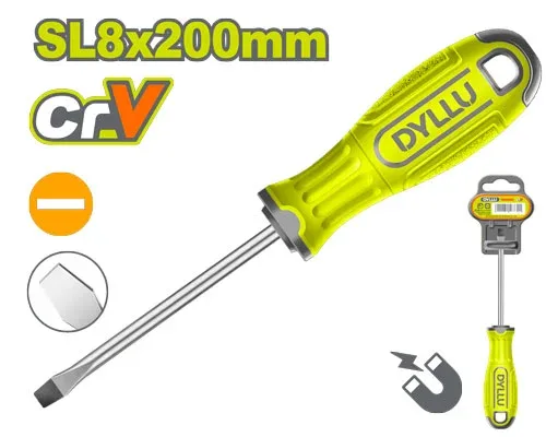 DTSD1288 Surubelniță plată SL8*200mm DYLLU DTSD1288 - imagine 1