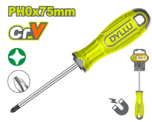 DTSD2203 Surubelniță cruce PH0*75mm DYLLU DTSD2203 - imagine 1