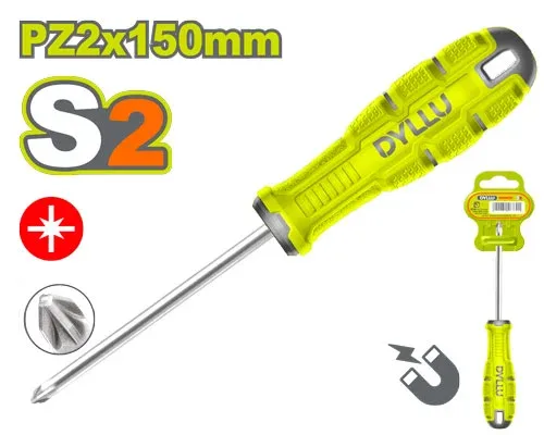 Surubelniță pozidriv PZ2*150mm DYLLU DTSDC226