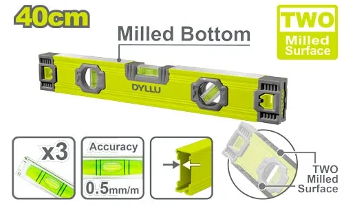 Nivela cu 3 indicatori 40 cm  DYLLU DTSL1G40