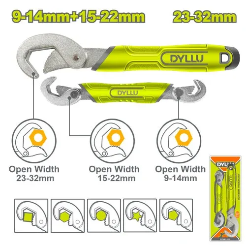 DTUW1103 Set chei universale 2buc. DYLLU DTUW1103 - imagine 1