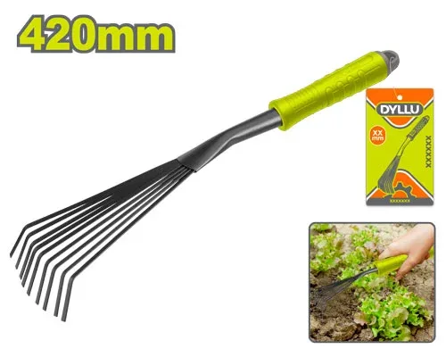 Greblă mică grădină 420х140mm DYLLU DTWK2142