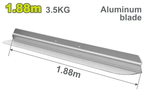 Lamă din aluminiu 1.88m DYLLU DTSFP1A188