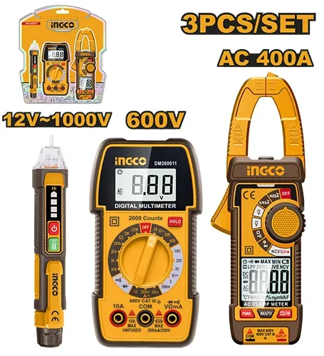 Set instrumente 3buc INGCO DM3069