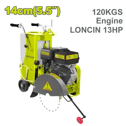 Mașină de taiat beton pe benzină 13HP 120kg DYLLU DTQF2A16