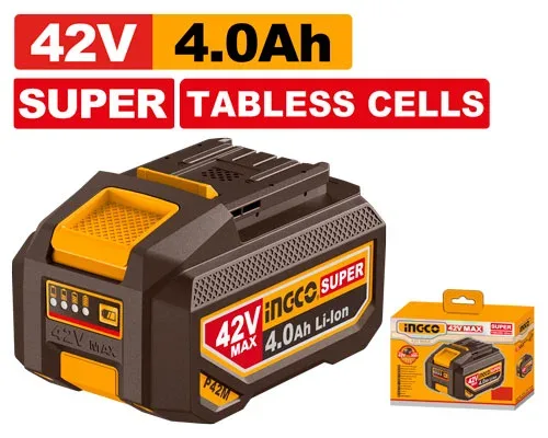 Acumulator Li-ion  4.0Ah 42V INGCO FBLI42402