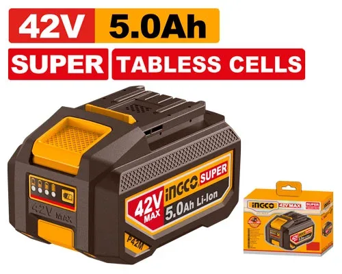 Acumulator Li-ion  5.0Ah 42V INGCO FBLI42502