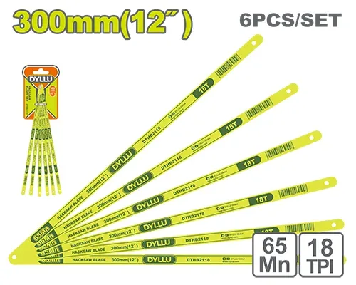 Panza pentru fierestrau ajustabil 6 buc 300mm DYLLU DTHB2118